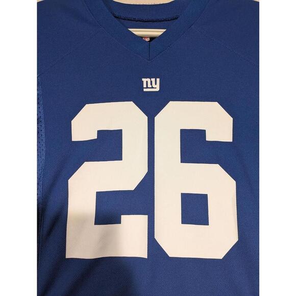 New York Giants #26 Jersey - NFL Official Merchandise Youth Medium - Picture 2 of 11
